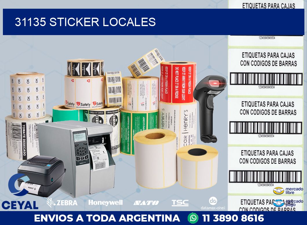 31135 STICKER LOCALES