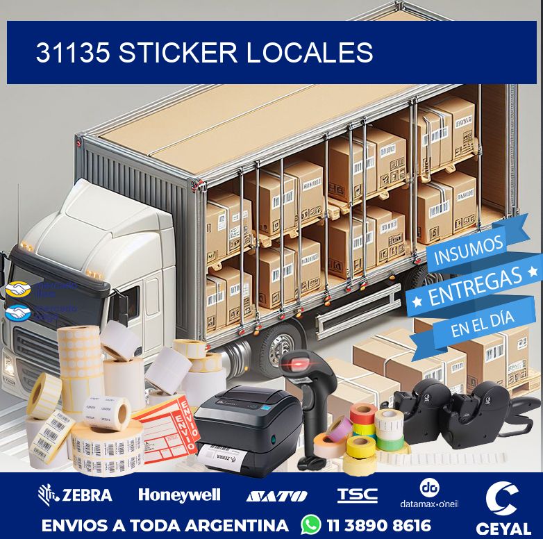 31135 STICKER LOCALES