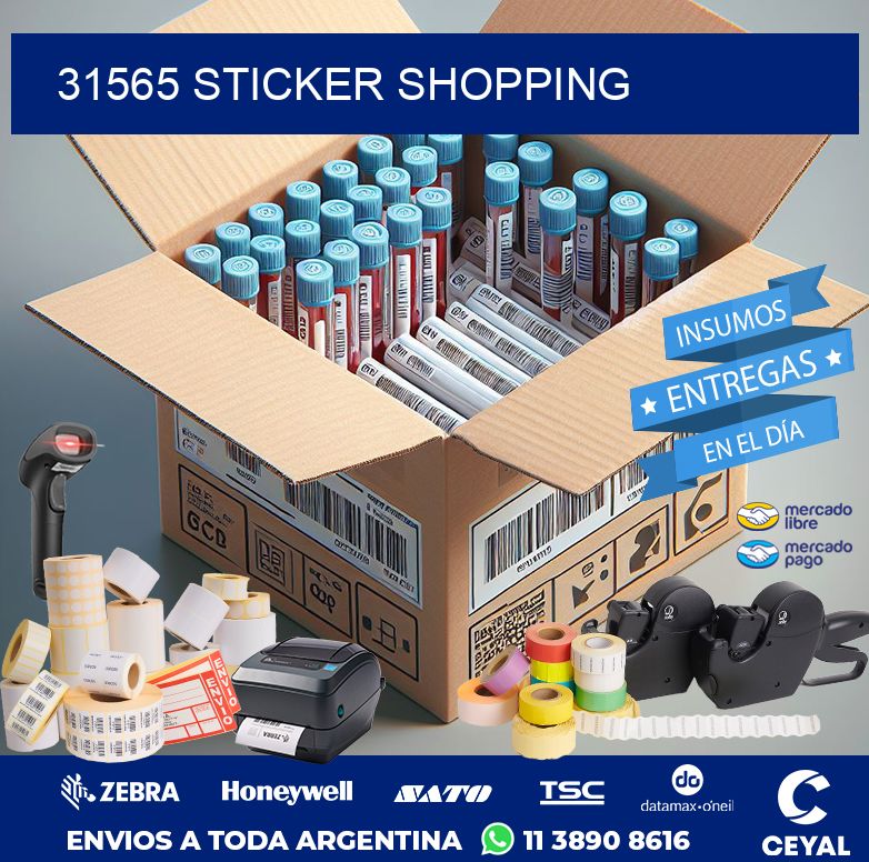 31565 STICKER SHOPPING