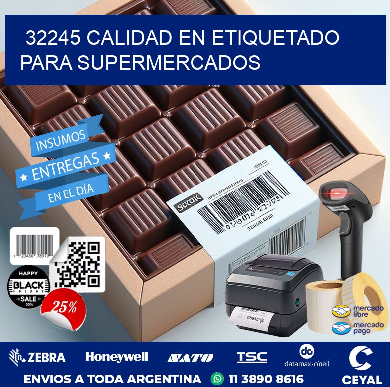 32245 CALIDAD EN ETIQUETADO PARA SUPERMERCADOS