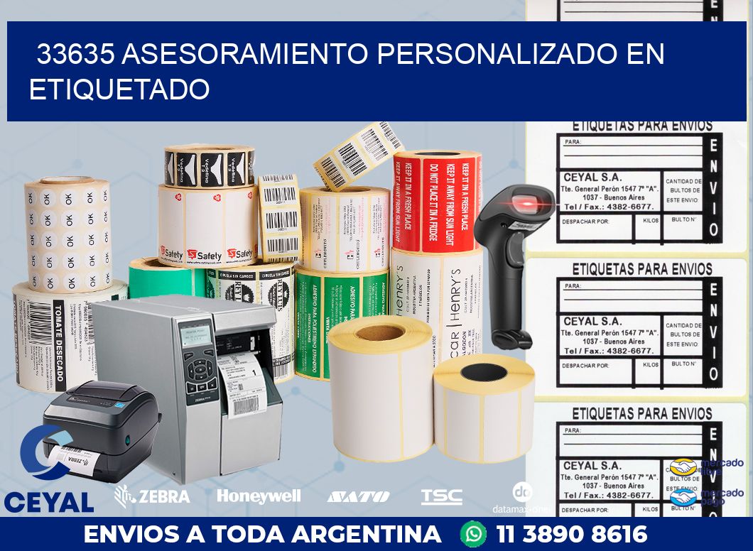 33635 ASESORAMIENTO PERSONALIZADO EN ETIQUETADO