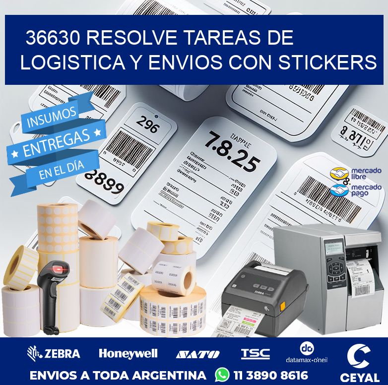 36630 RESOLVE TAREAS DE LOGISTICA Y ENVIOS CON STICKERS