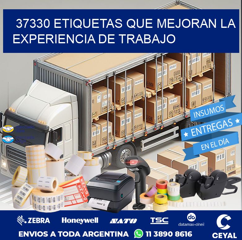 37330 ETIQUETAS QUE MEJORAN LA EXPERIENCIA DE TRABAJO