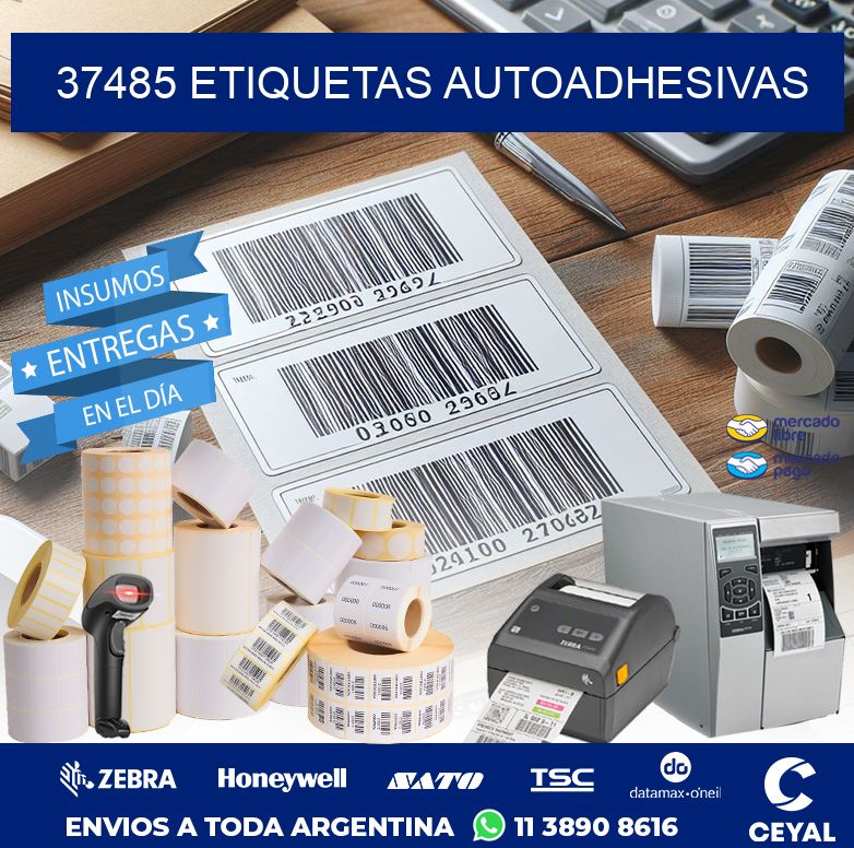 37485 ETIQUETAS AUTOADHESIVAS