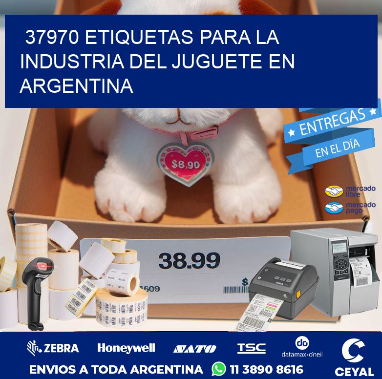 37970 ETIQUETAS PARA LA INDUSTRIA DEL JUGUETE EN ARGENTINA