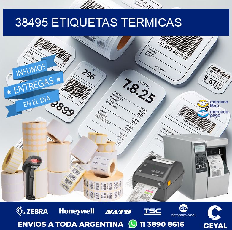 38495 ETIQUETAS TERMICAS