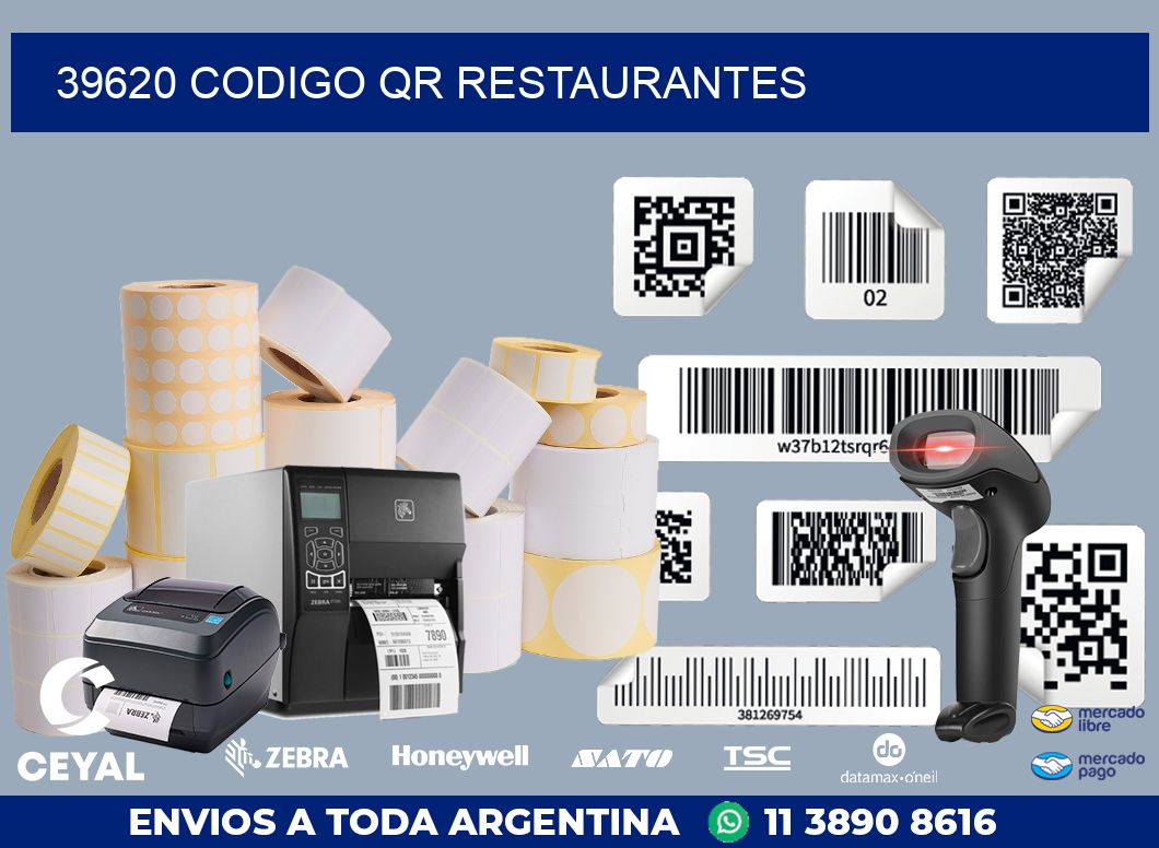 39620 CODIGO QR RESTAURANTES