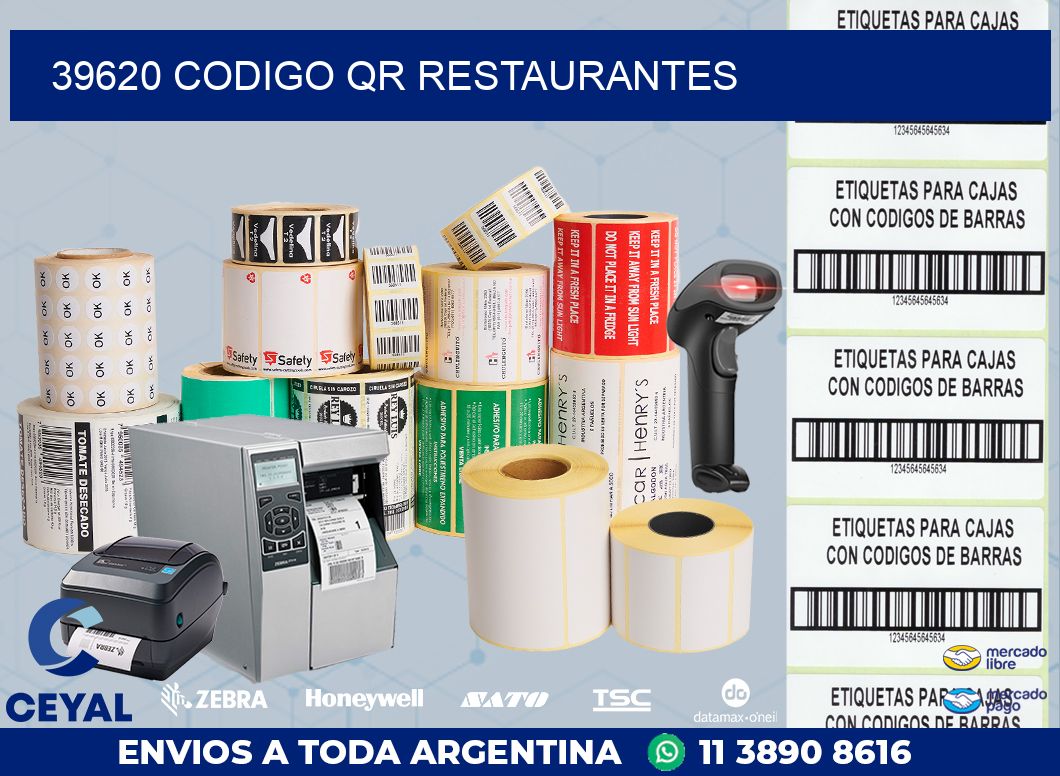 39620 CODIGO QR RESTAURANTES