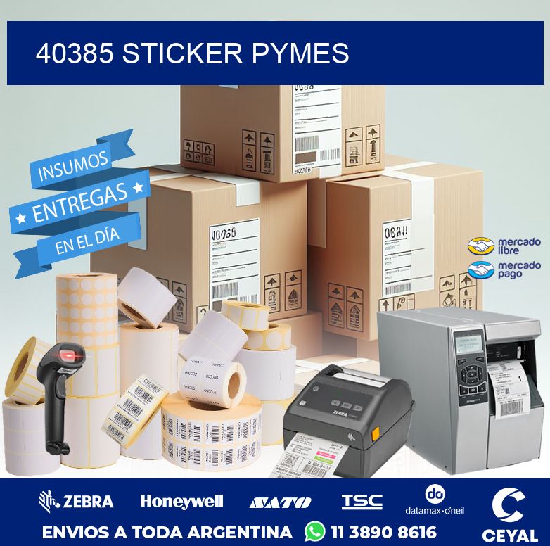 40385 STICKER PYMES