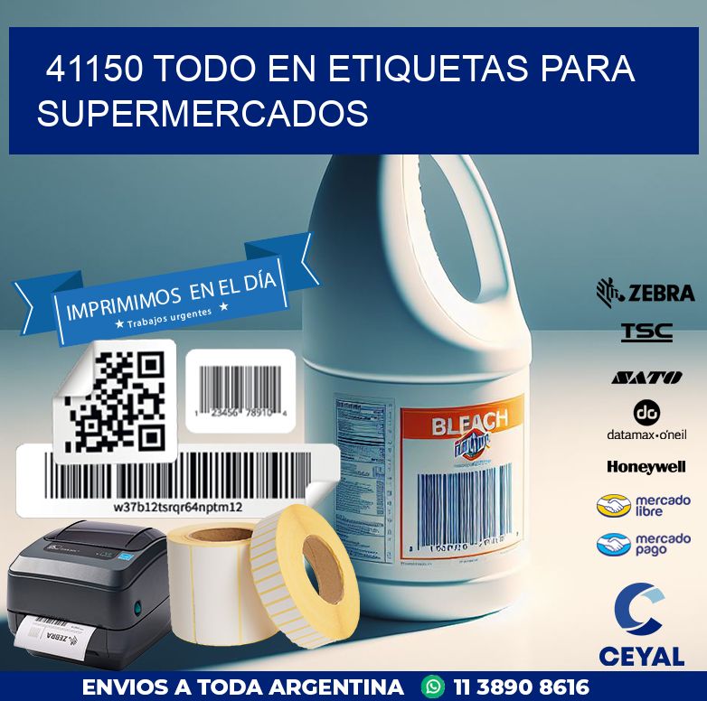 41150 TODO EN ETIQUETAS PARA SUPERMERCADOS