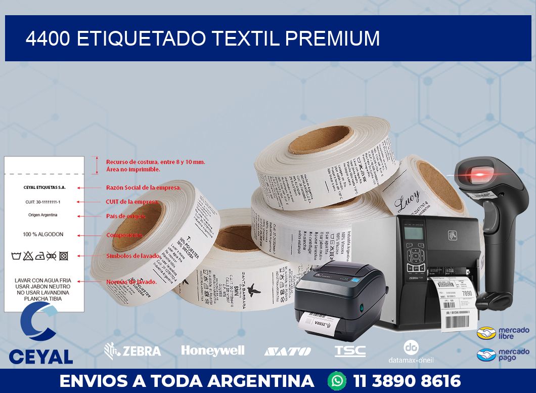 4400 ETIQUETADO TEXTIL PREMIUM