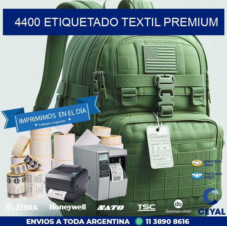 4400 ETIQUETADO TEXTIL PREMIUM