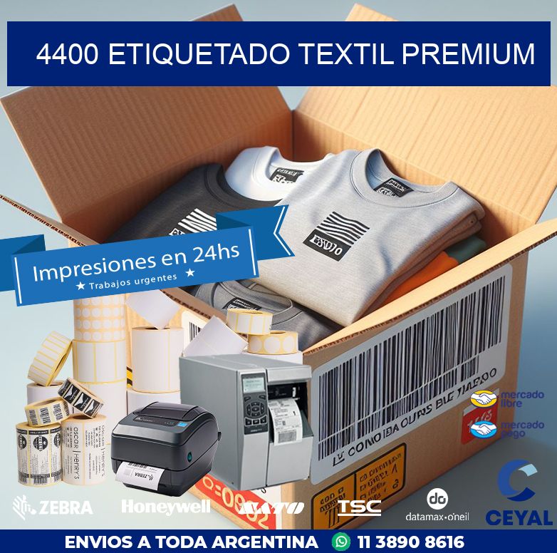 4400 ETIQUETADO TEXTIL PREMIUM