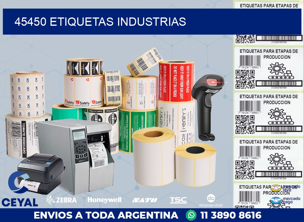 45450 ETIQUETAS INDUSTRIAS