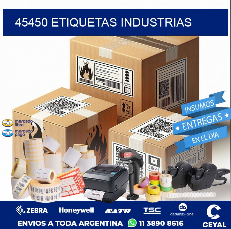 45450 ETIQUETAS INDUSTRIAS