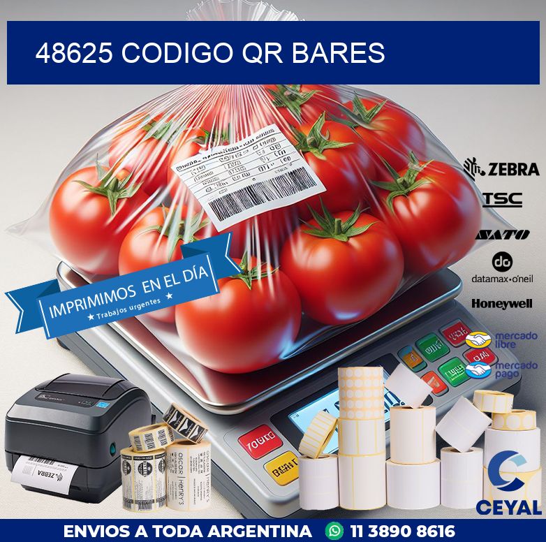 48625 CODIGO QR BARES