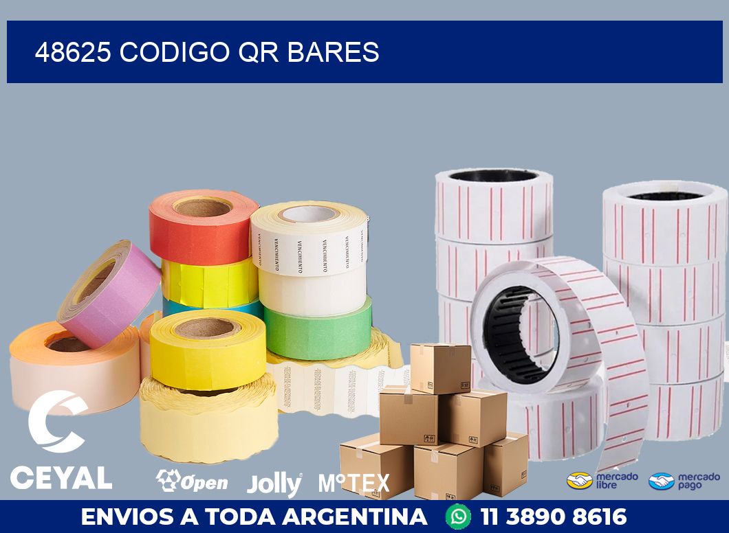 48625 CODIGO QR BARES