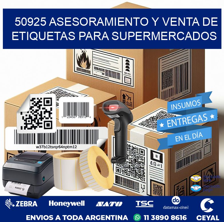 50925 ASESORAMIENTO Y VENTA DE ETIQUETAS PARA SUPERMERCADOS