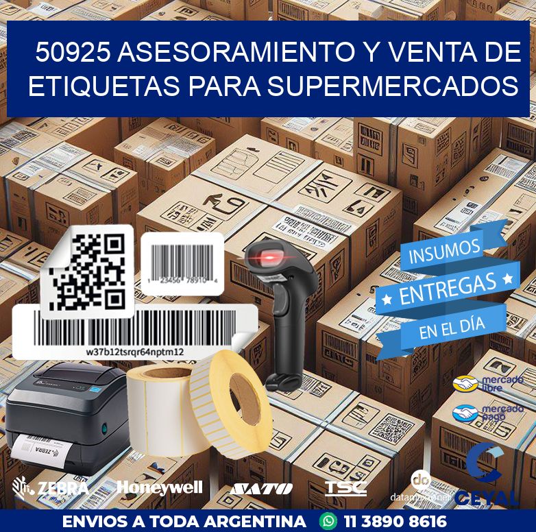 50925 ASESORAMIENTO Y VENTA DE ETIQUETAS PARA SUPERMERCADOS