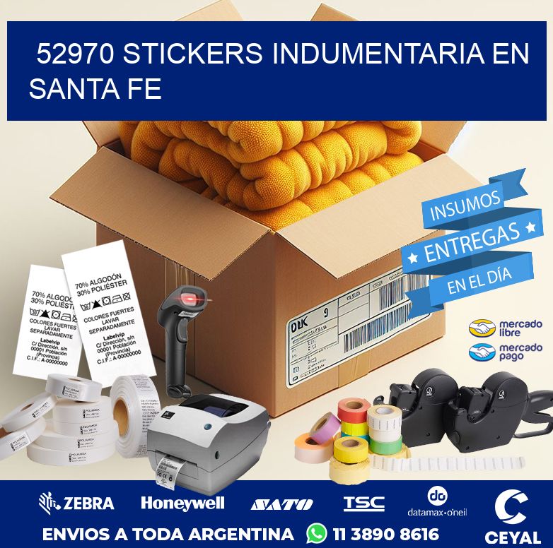 52970 STICKERS INDUMENTARIA EN SANTA FE