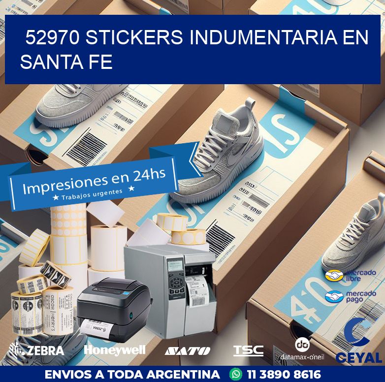 52970 STICKERS INDUMENTARIA EN SANTA FE