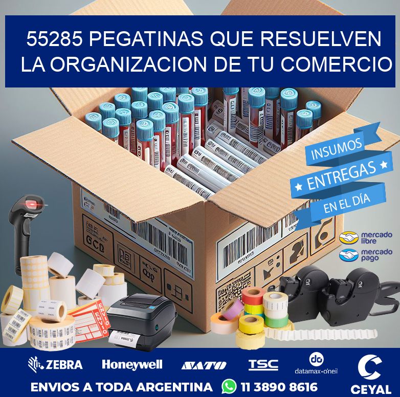 55285 PEGATINAS QUE RESUELVEN LA ORGANIZACION DE TU COMERCIO