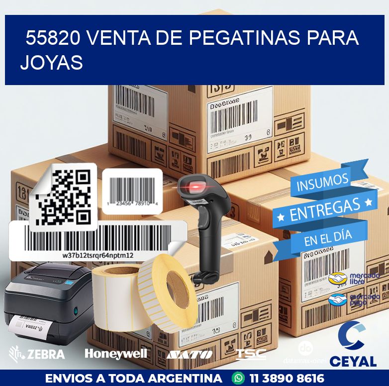 55820 VENTA DE PEGATINAS PARA JOYAS