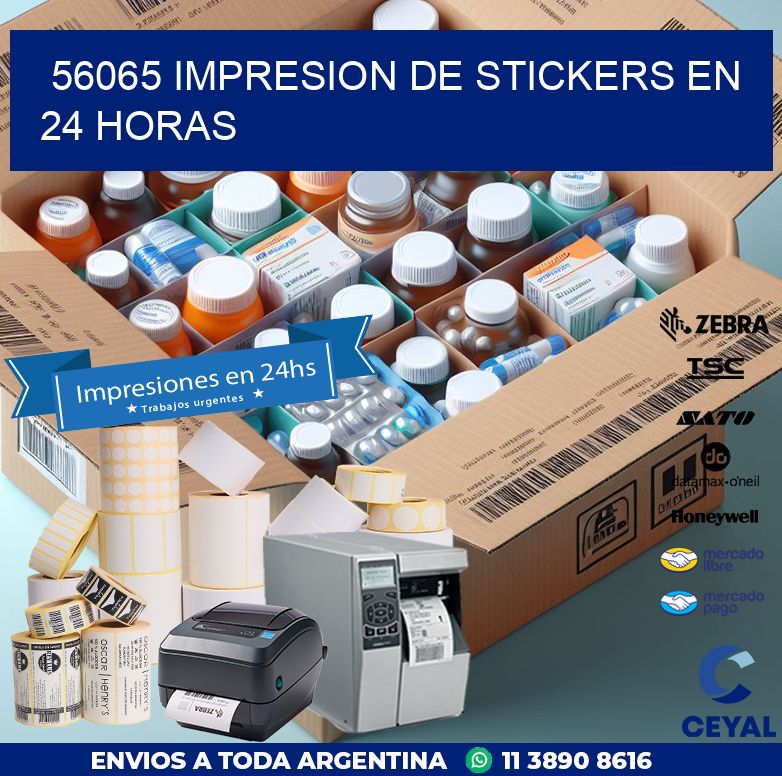 56065 IMPRESION DE STICKERS EN 24 HORAS