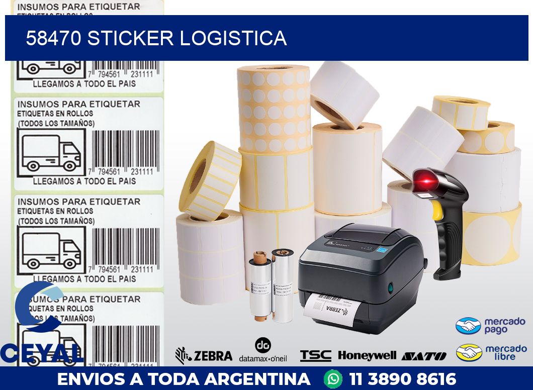 58470 STICKER LOGISTICA