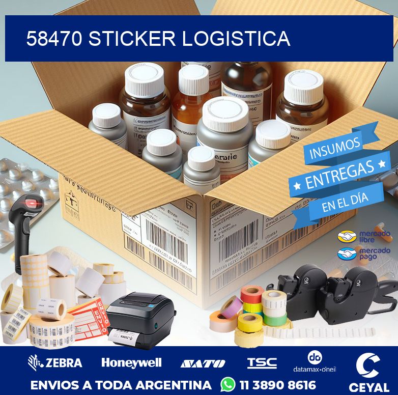 58470 STICKER LOGISTICA