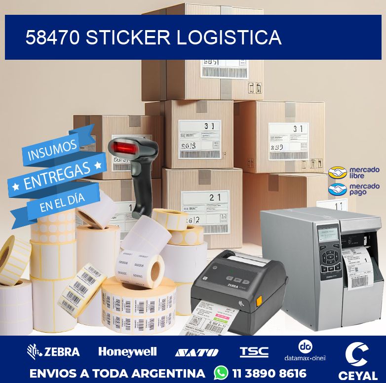 58470 STICKER LOGISTICA