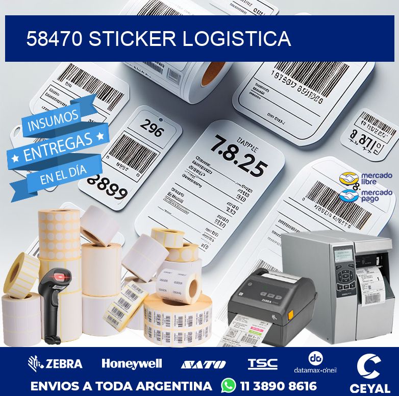 58470 STICKER LOGISTICA