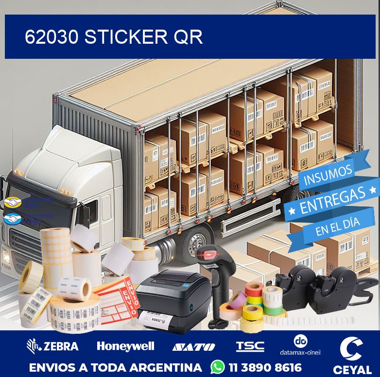 62030 STICKER QR