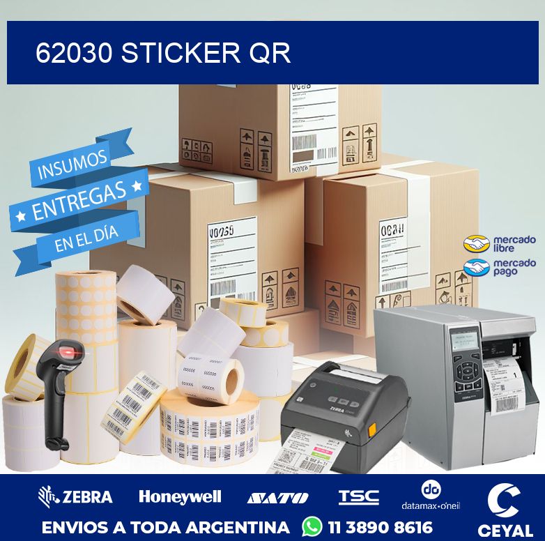 62030 STICKER QR