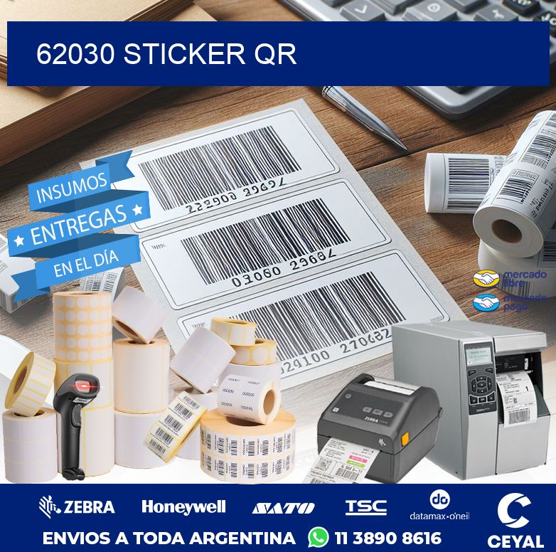 62030 STICKER QR