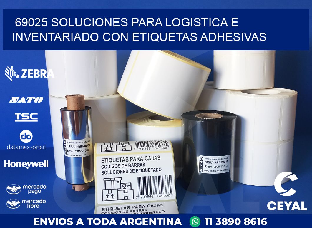 69025 SOLUCIONES PARA LOGISTICA E INVENTARIADO CON ETIQUETAS ADHESIVAS