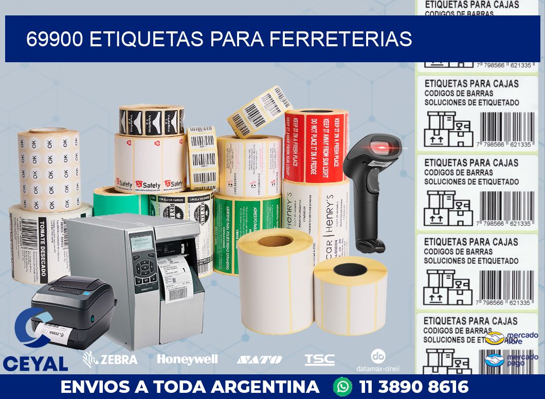 69900 ETIQUETAS PARA FERRETERIAS