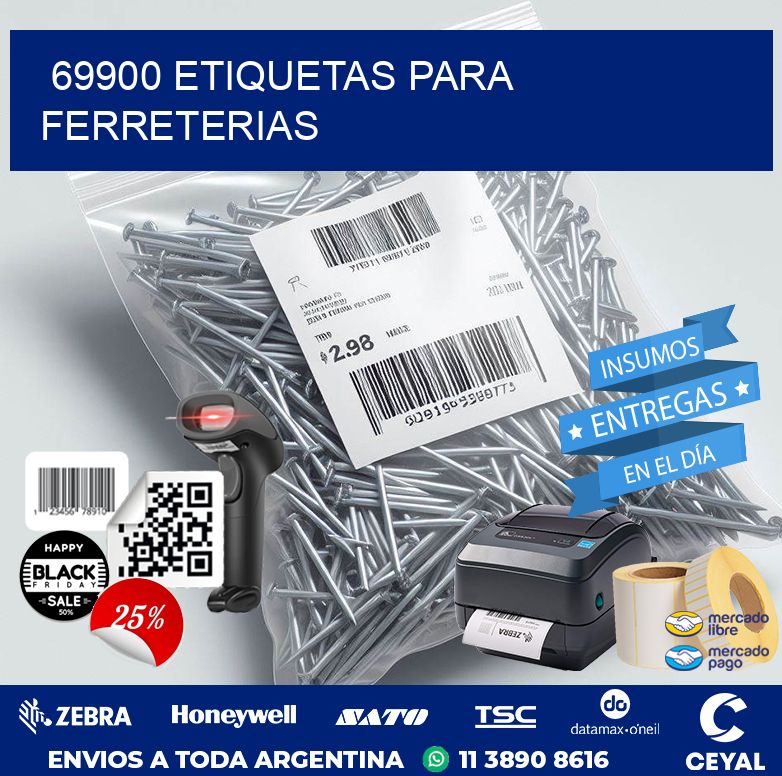 69900 ETIQUETAS PARA FERRETERIAS