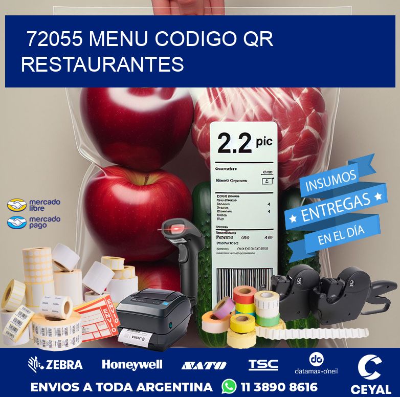 72055 MENU CODIGO QR RESTAURANTES