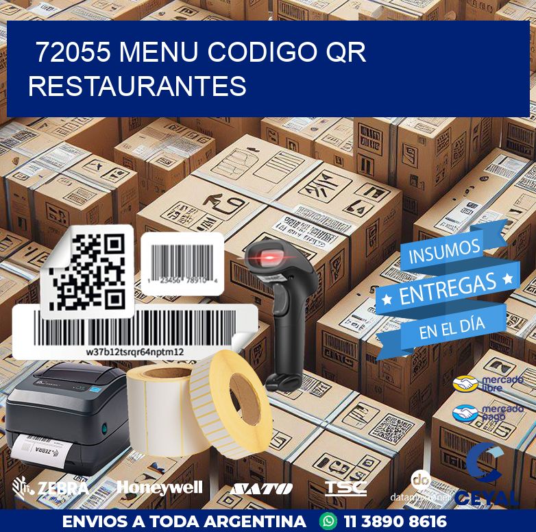 72055 MENU CODIGO QR RESTAURANTES