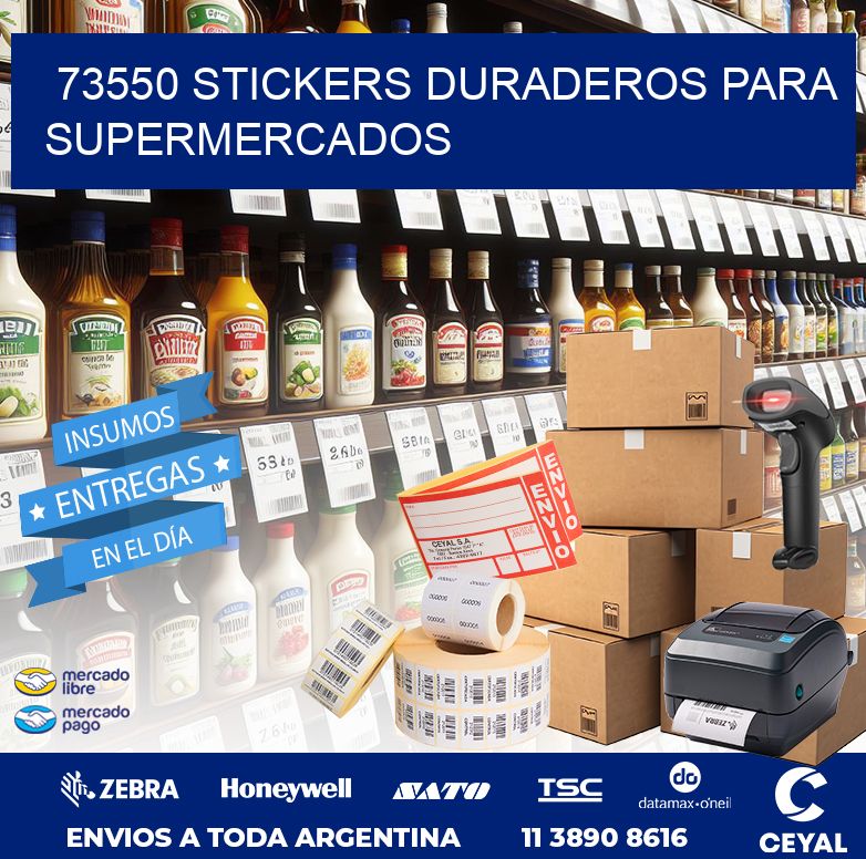 73550 STICKERS DURADEROS PARA SUPERMERCADOS