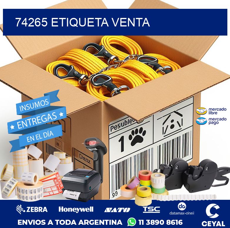 74265 ETIQUETA VENTA