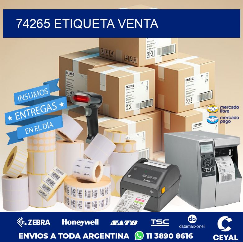 74265 ETIQUETA VENTA