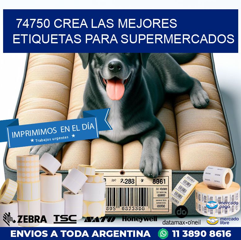 74750 CREA LAS MEJORES ETIQUETAS PARA SUPERMERCADOS