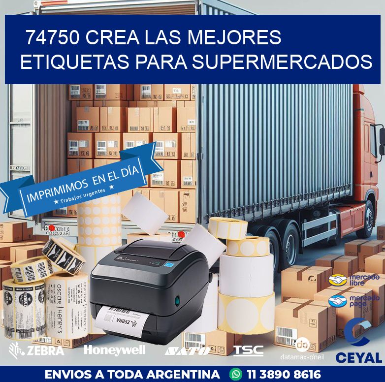 74750 CREA LAS MEJORES ETIQUETAS PARA SUPERMERCADOS