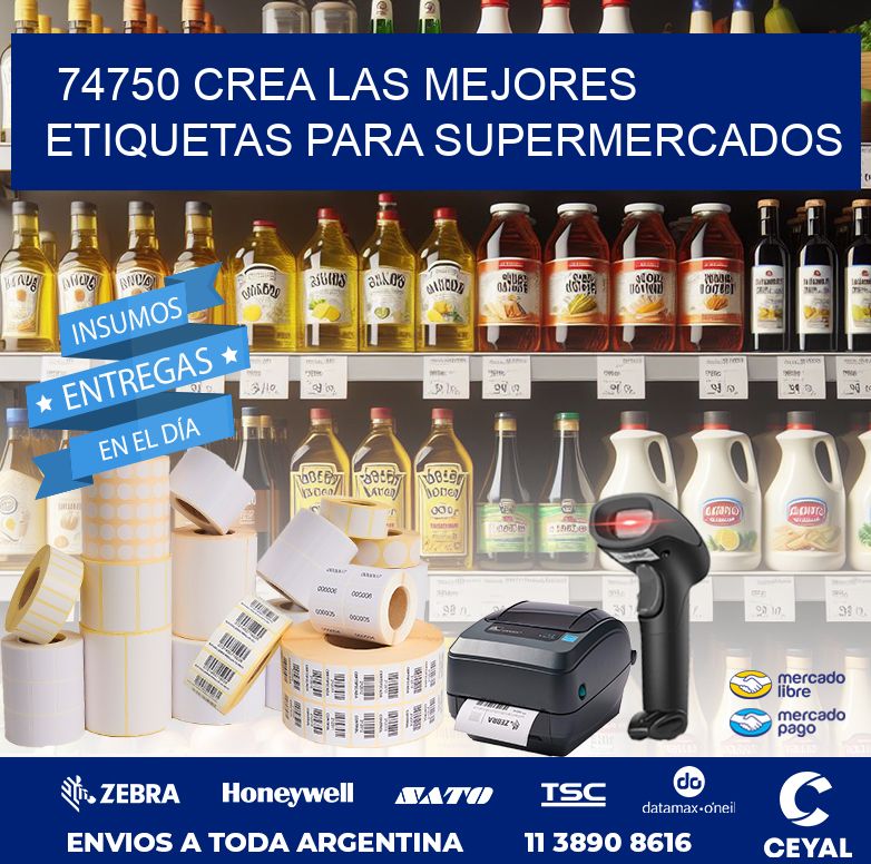 74750 CREA LAS MEJORES ETIQUETAS PARA SUPERMERCADOS