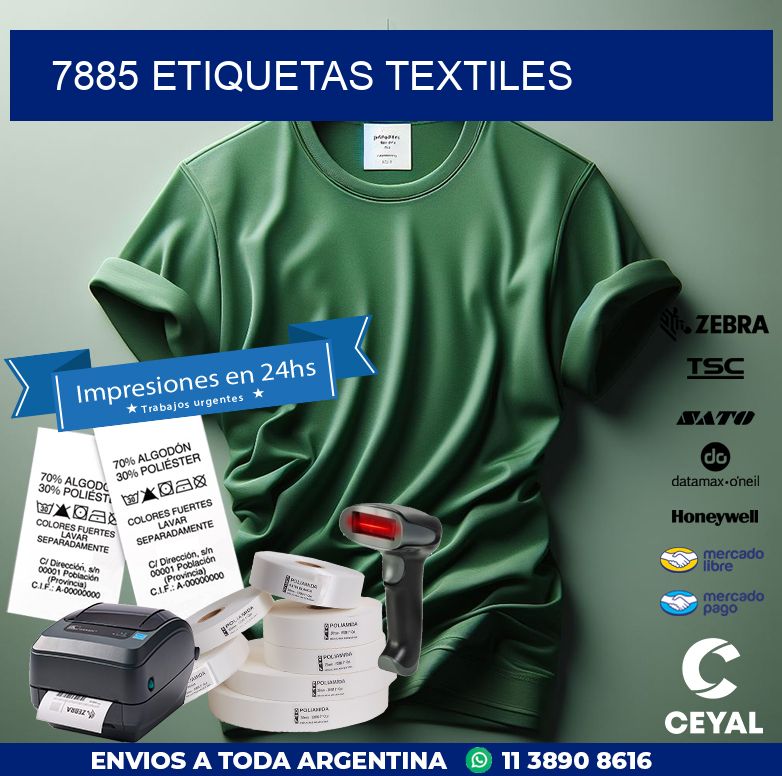 7885 ETIQUETAS TEXTILES