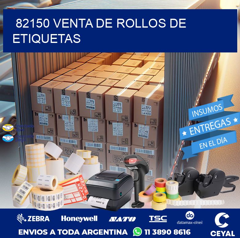 82150 VENTA DE ROLLOS DE ETIQUETAS