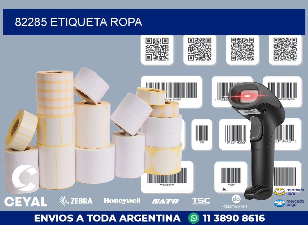 82285 ETIQUETA ROPA