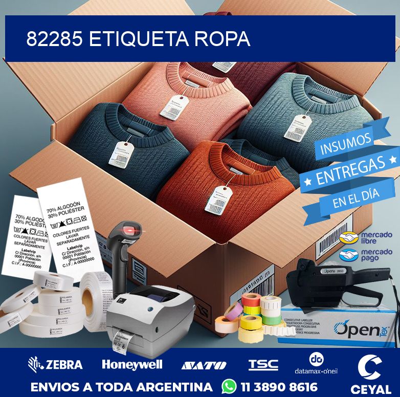 82285 ETIQUETA ROPA